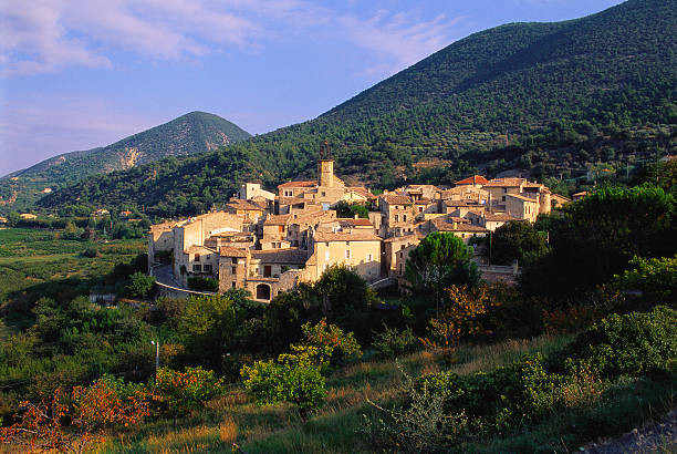 Vue du village de Venterol